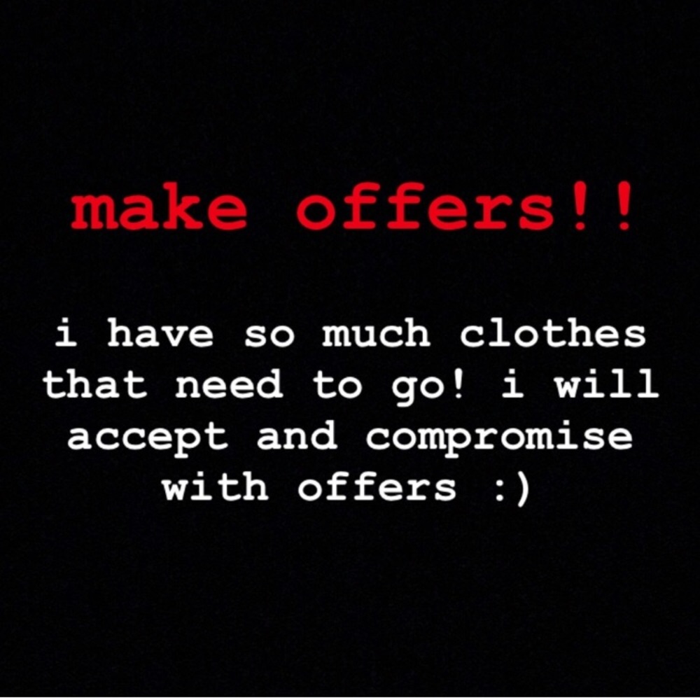 make offers !!!